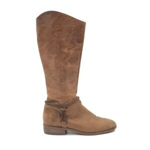 Matisse Brown Lariat Tall Leather Riding Boots Size 8.5